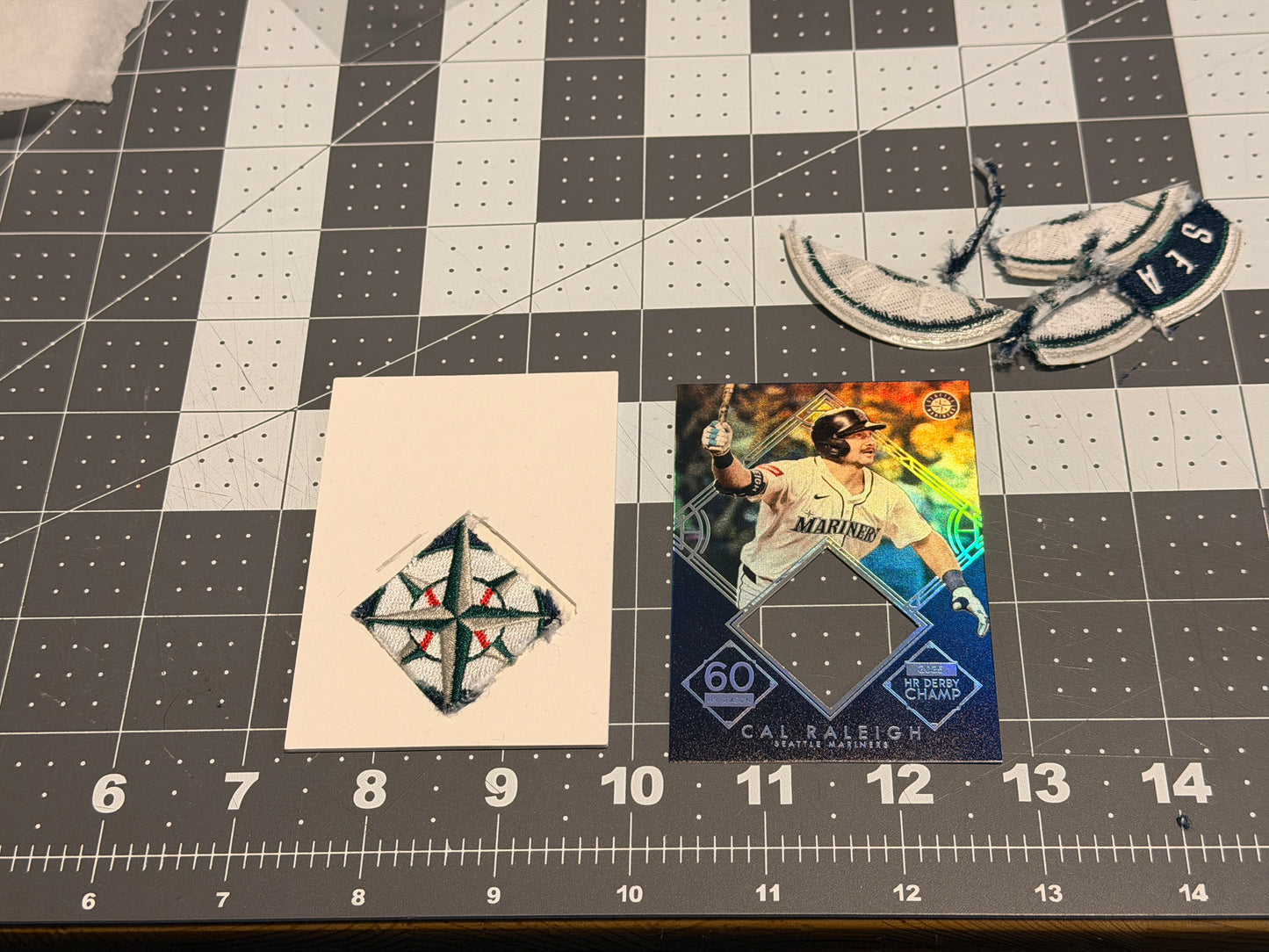 2025 Cal Raleigh Commemorative Custom Relic Card