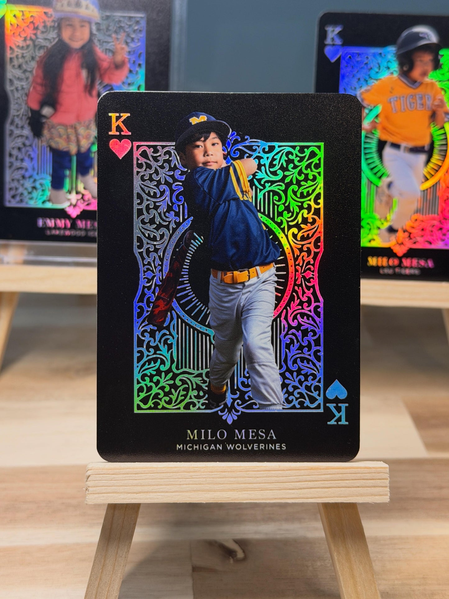 All Kings Personalized Trading Card