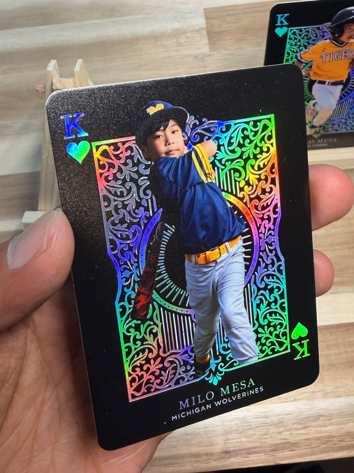 All Kings Personalized Trading Card
