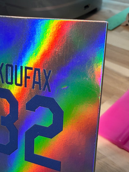 Sandy Koufax Commemorative Custom Relic Card