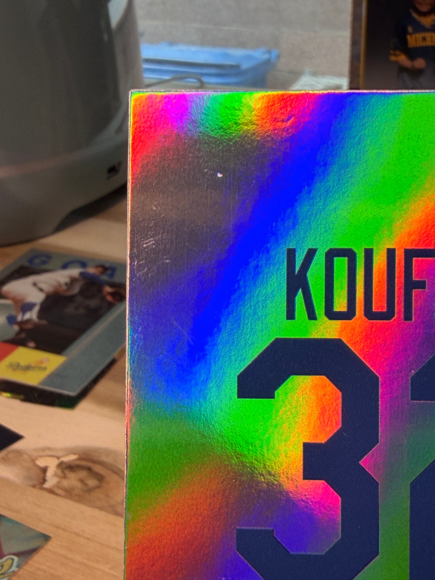 Sandy Koufax Commemorative Custom Relic Card