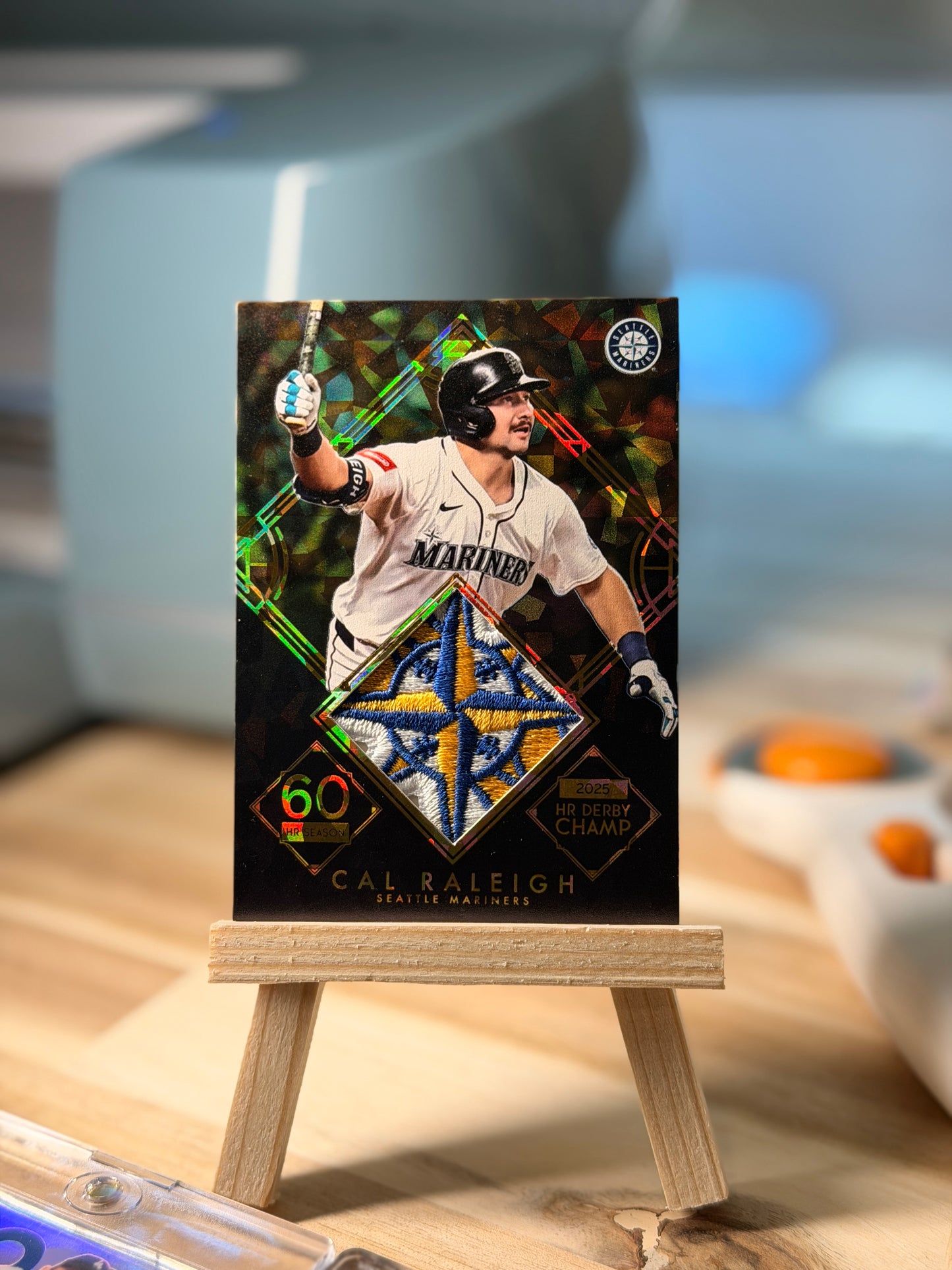 2025 Cal Raleigh Commemorative Custom Relic Card - GOLD
