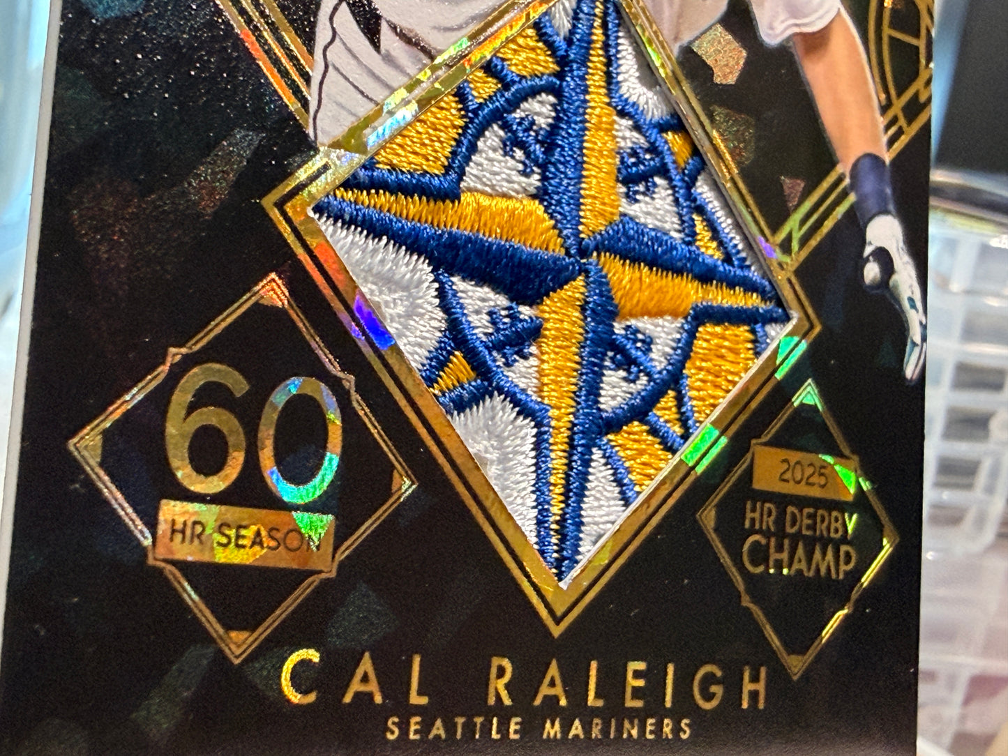 2025 Cal Raleigh Commemorative Custom Relic Card - GOLD