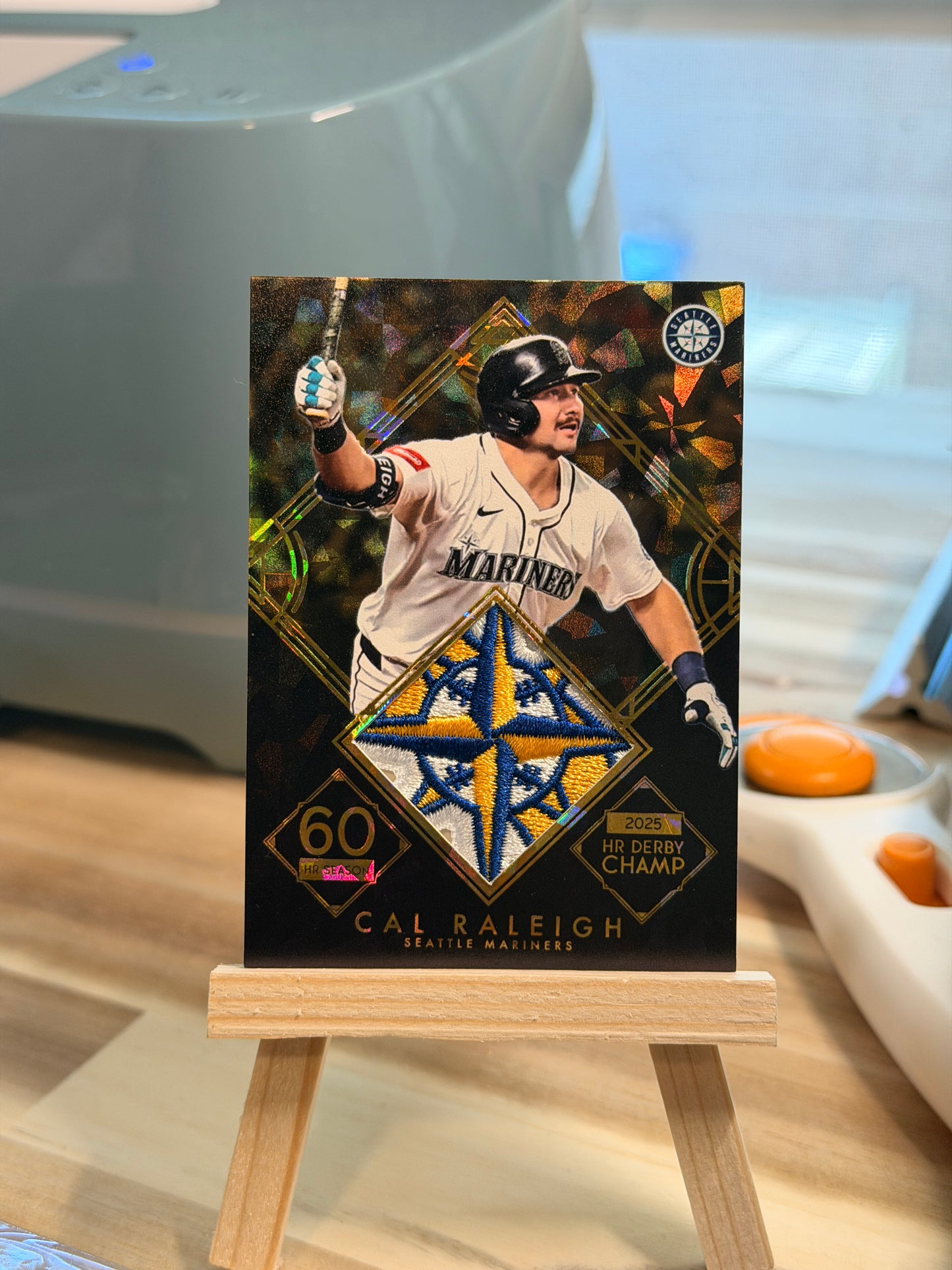 2025 Cal Raleigh Commemorative Custom Relic Card - GOLD