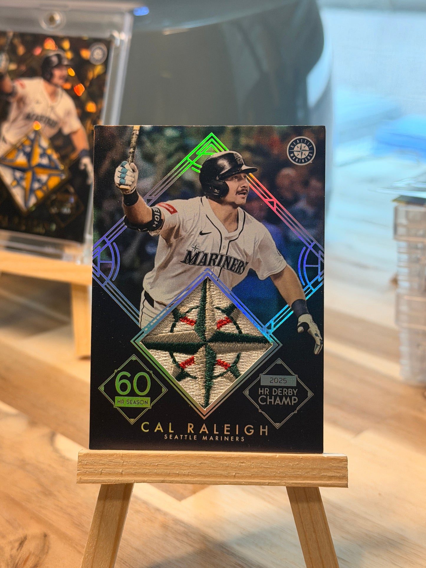 2025 Cal Raleigh Commemorative Custom Relic Card