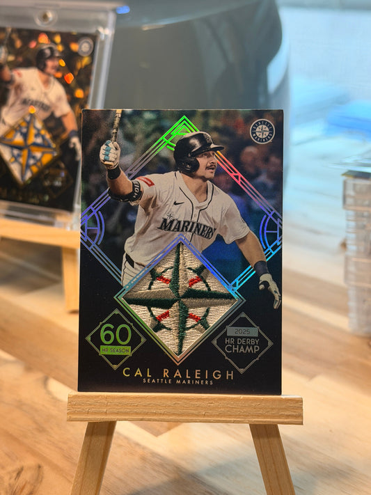 2025 Cal Raleigh Commemorative Custom Relic Card