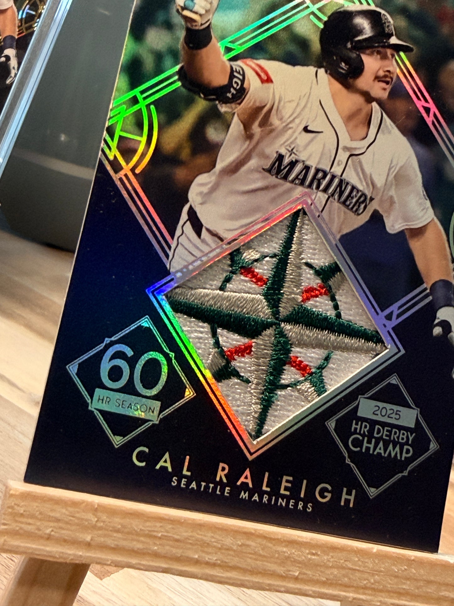 2025 Cal Raleigh Commemorative Custom Relic Card